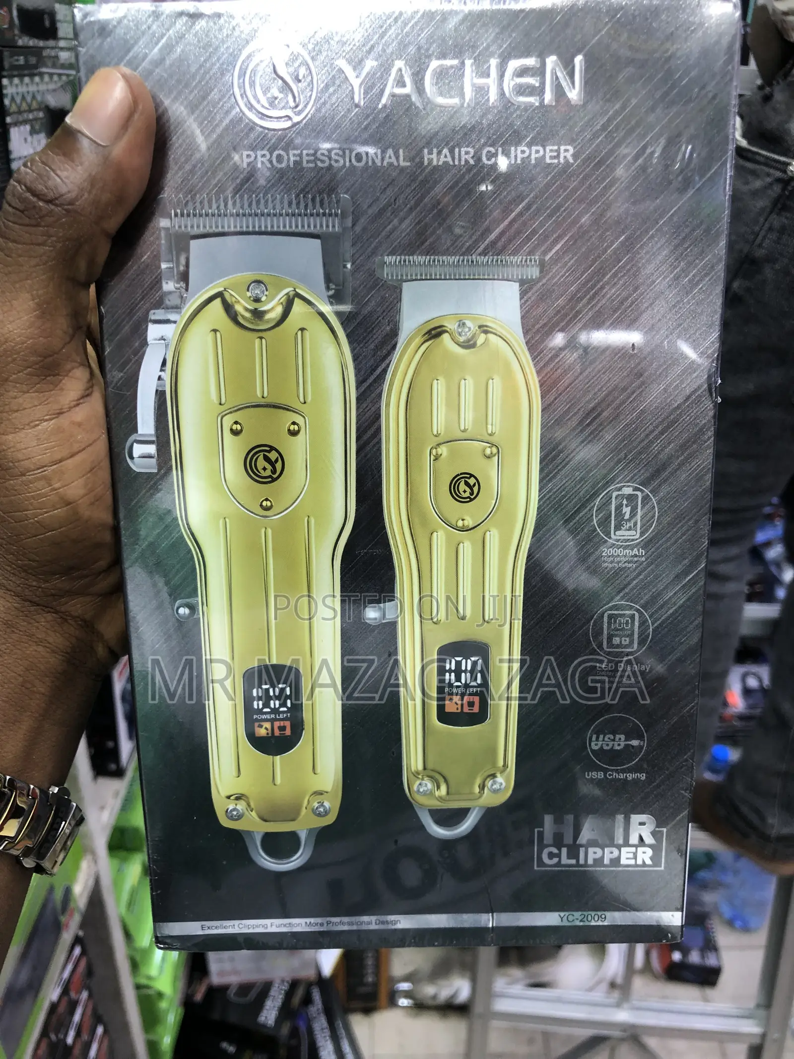 2 in 1 Hair Clippers for Men Beard Trimmer