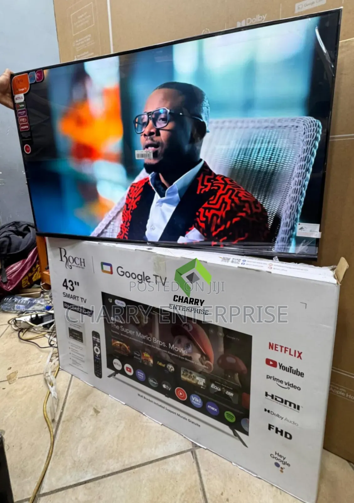 Roch Full Hd Smart Tv 43 Inch Youtube, Netflix Etc 
Dolby Audio