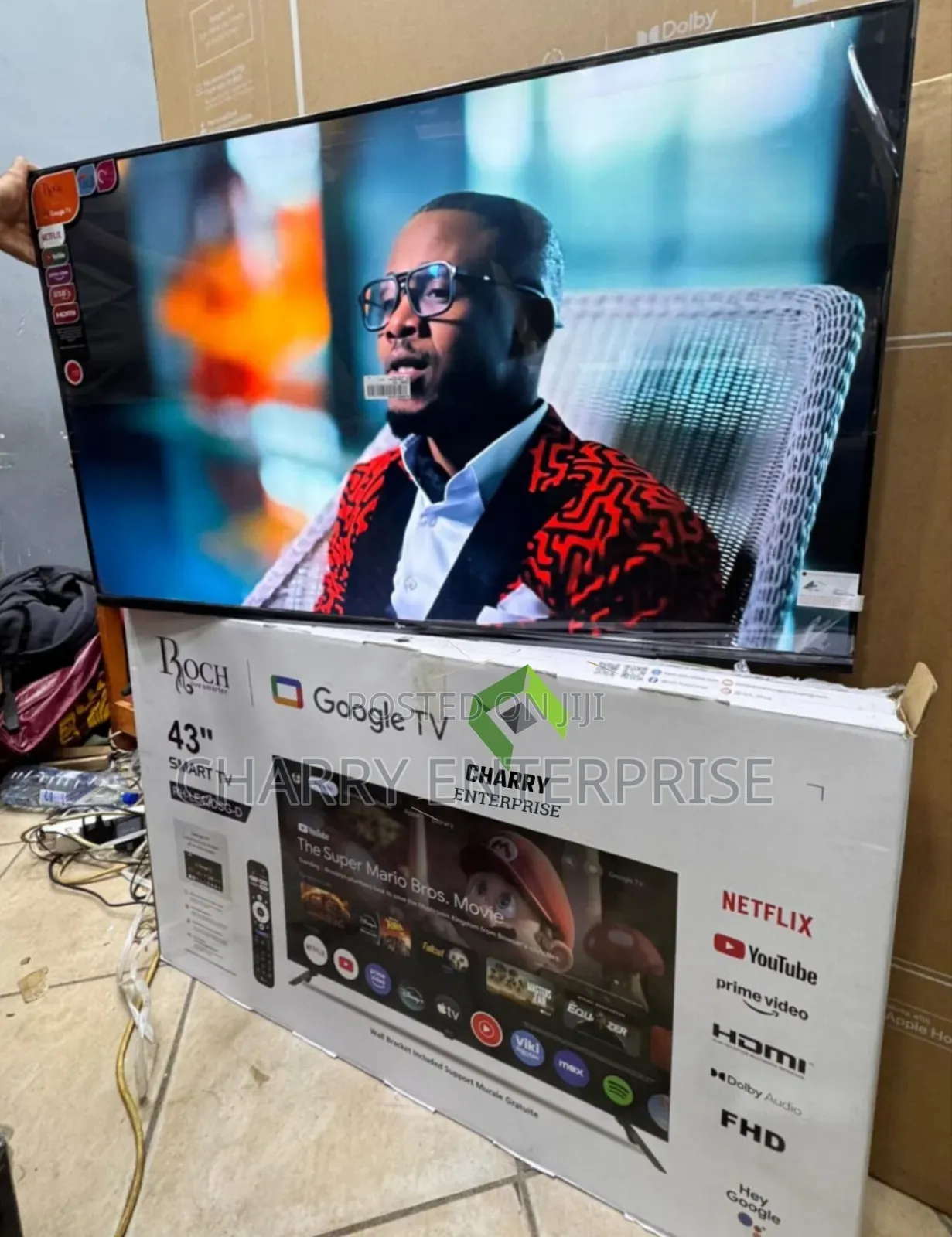 Roch Full Hd Smart Tv 43 Inch Youtube, Netflix Etc 
Dolby Audio
