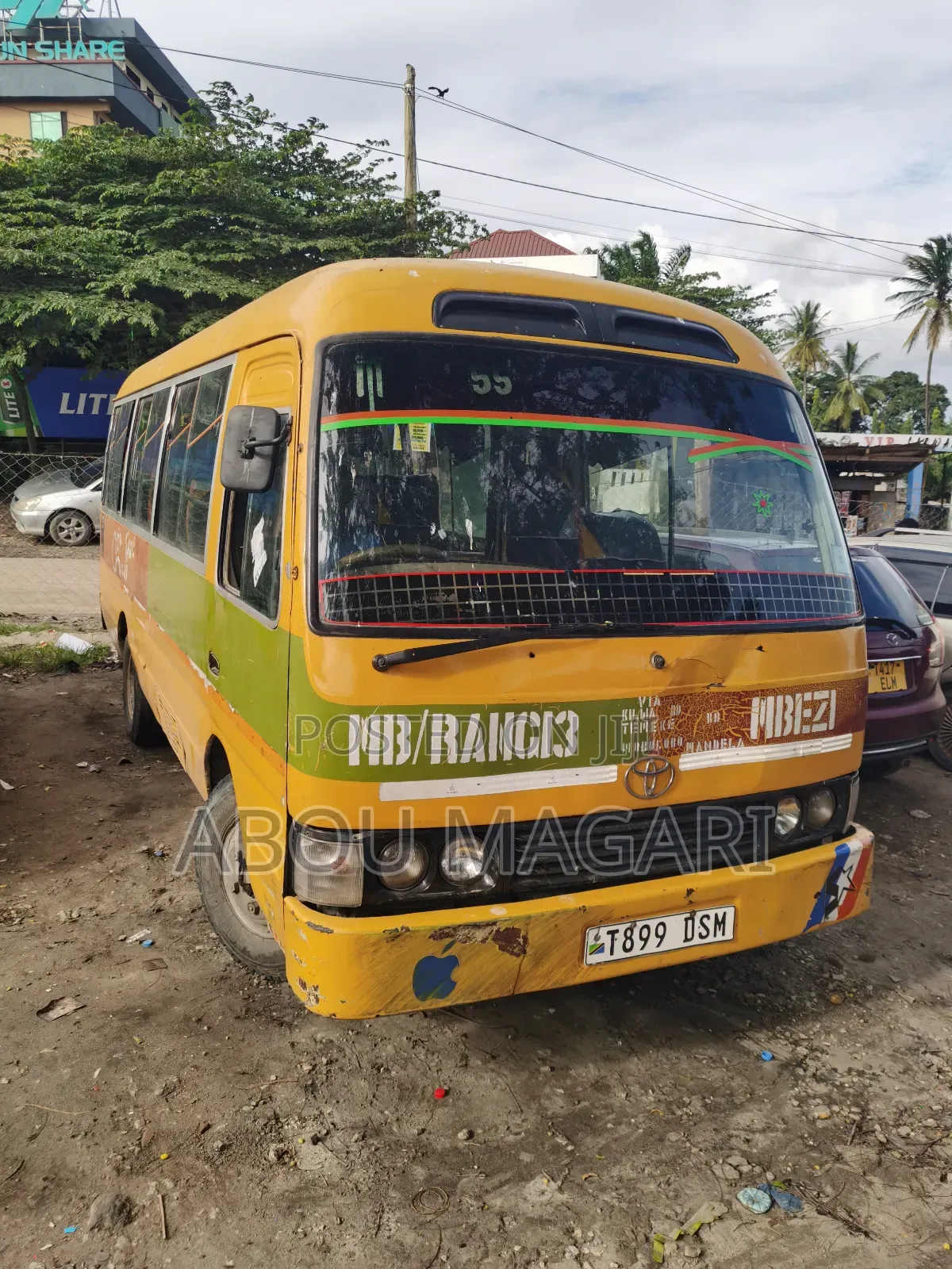 Toyota Coaster 2002 Yellow