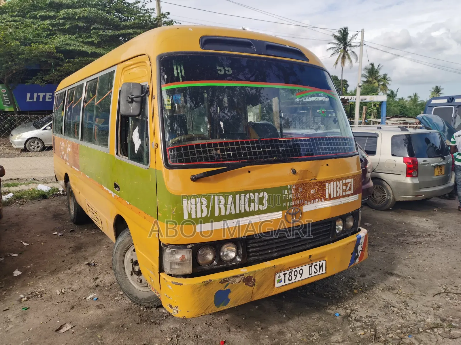 Toyota Coaster 2002 Yellow