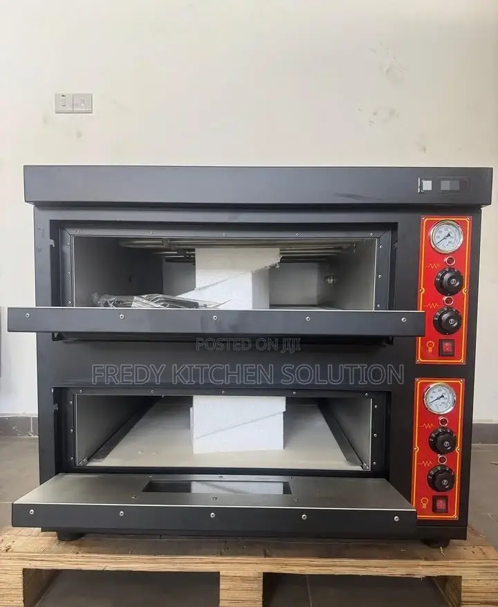 2 Deck Commercial Gas Pizza Oven