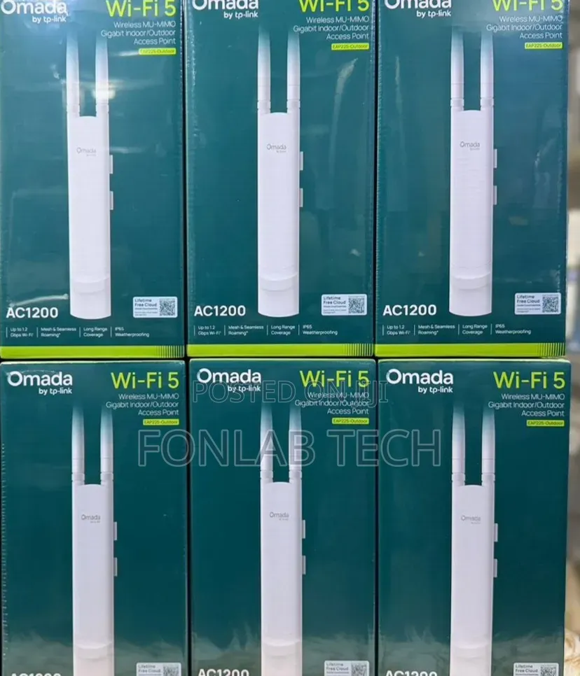 Tp-Link Eap225-Outdoor Dual-Band Gigabit Access Point! .