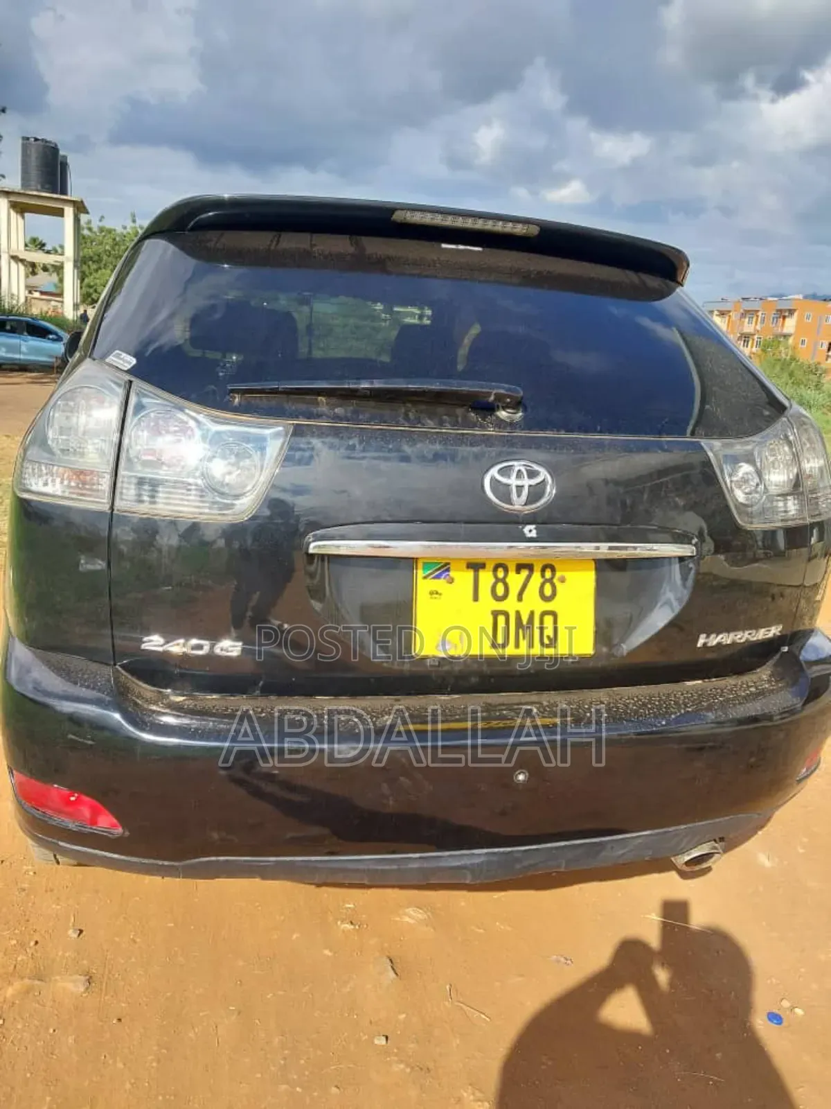 Toyota Harrier 2.4 4WD 2007 Black