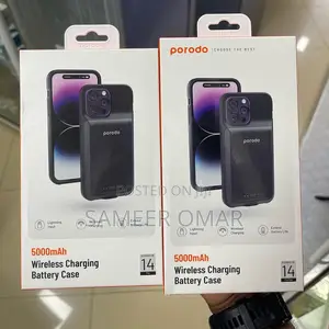Porodo Wireless Charging Battery Case
