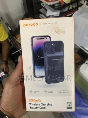 Porodo Wireless Charging Battery Case