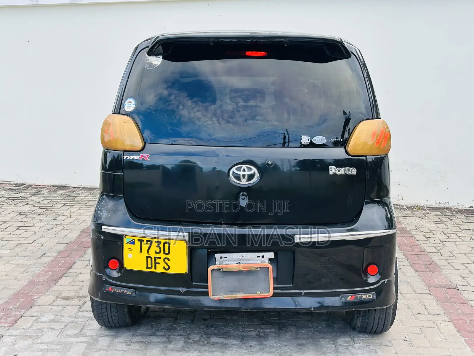 Toyota Porte 1.3 FWD 2005 Black