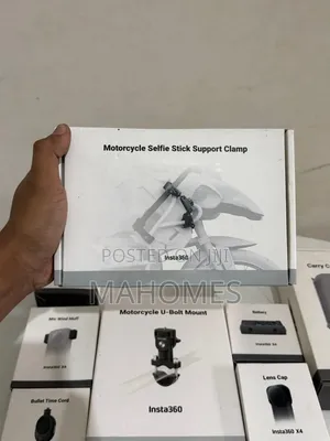 Motorcycle Selfie Stick Support Clamp -