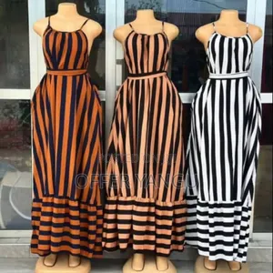 Striped Solersun Maxi Dress