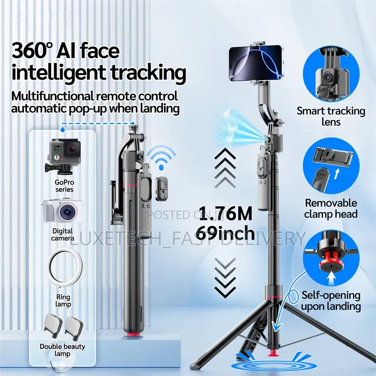 Tt07 Ai Tracking Gimbal Selfie Stick