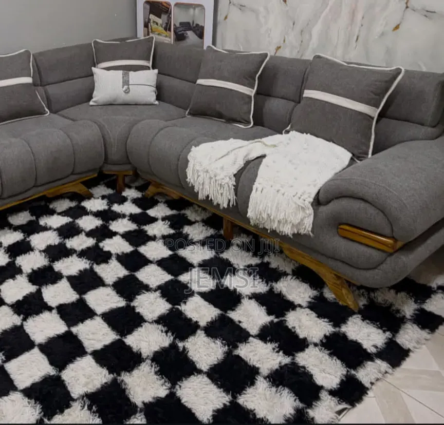 Sofa Za Kisasa Kitamba Cha Mturuki.