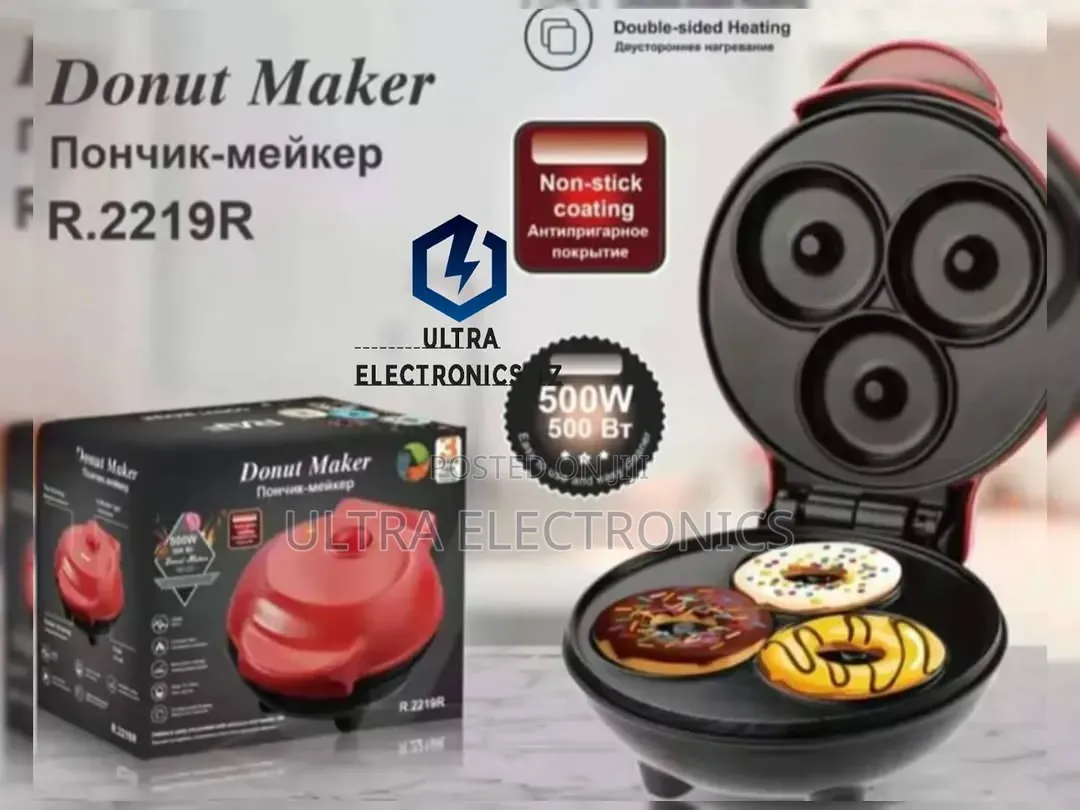 Raf Electric Donut Maker 500w Double - Sided Heating