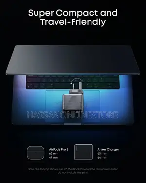 Anker Prime Charger (160w, 3 Ports, Smart Display)