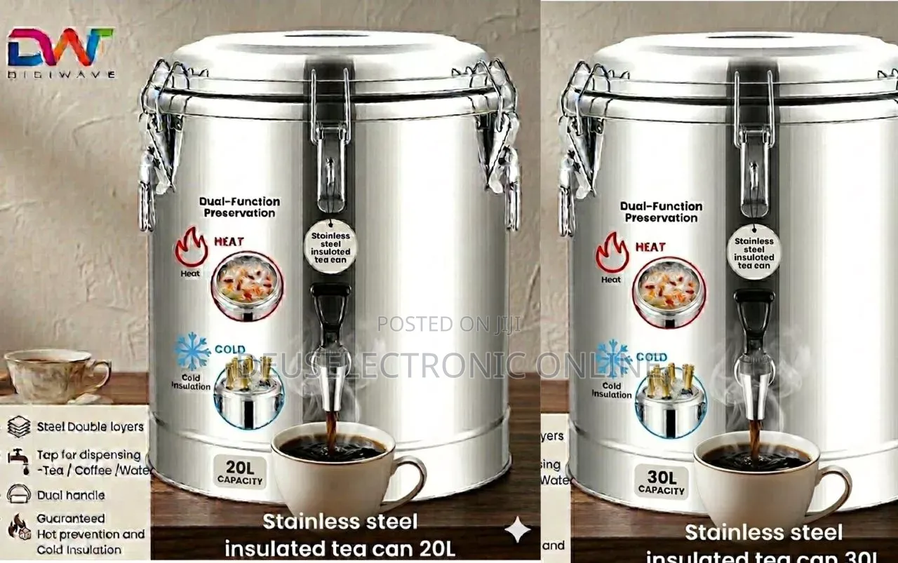 *Tea Can /Insulated Flask 20l at 250,000* *30l *