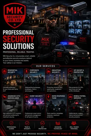 Mik Security Company Limited Walinzi Wasomi Ulinzi Bora Mpaka Migodini