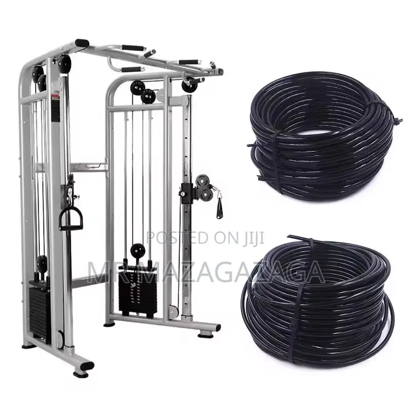 Gym Cable Heavy Duty Steel Wire Rope 1 Meter