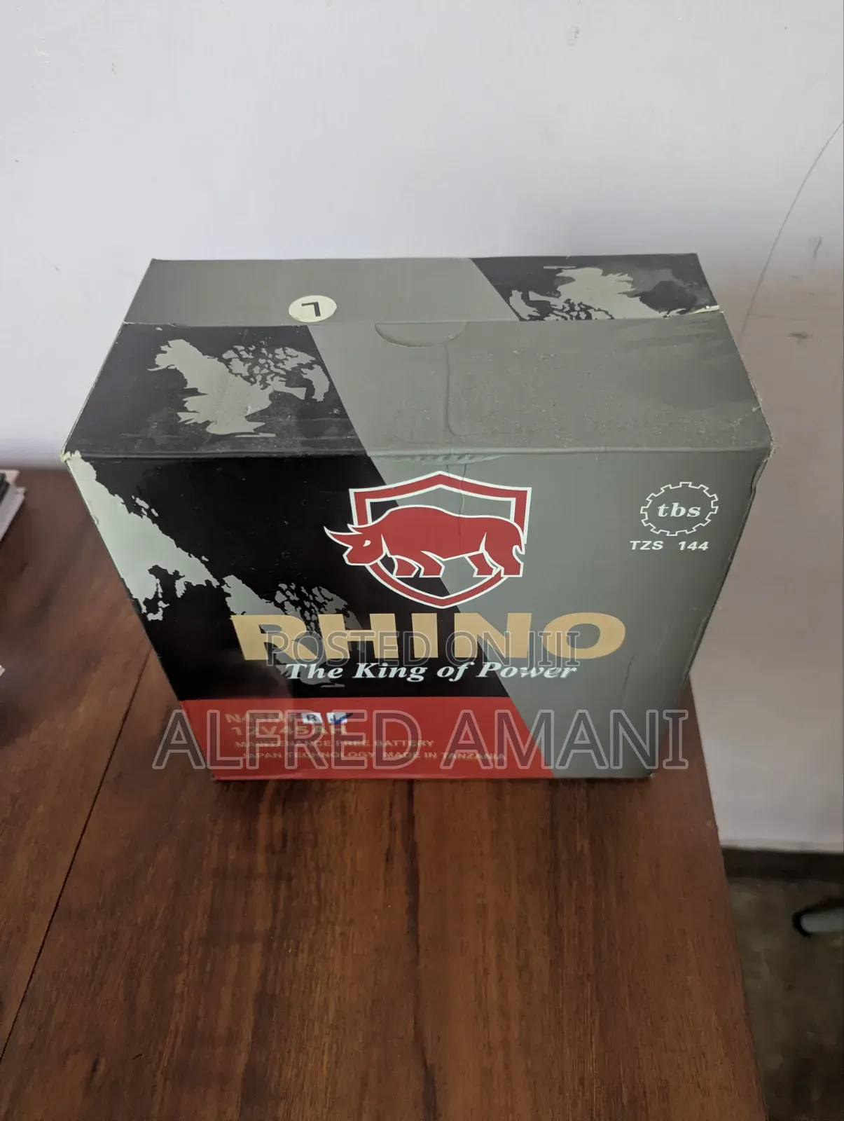 Automotive Battery (Liquid) N45mf, 12v45ah. Rhino King of Power