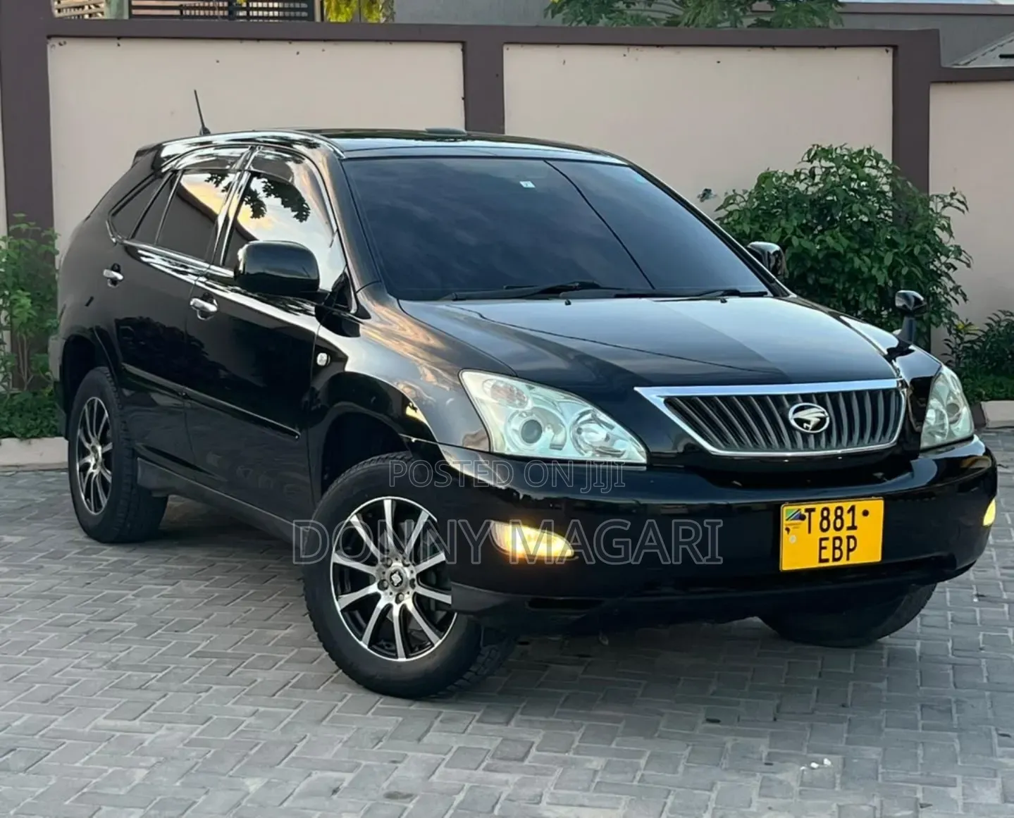 Toyota Harrier 2007 Black