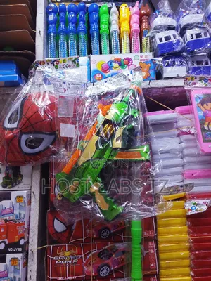 Bunduki Toy Kubwa Inayo Waka Taa