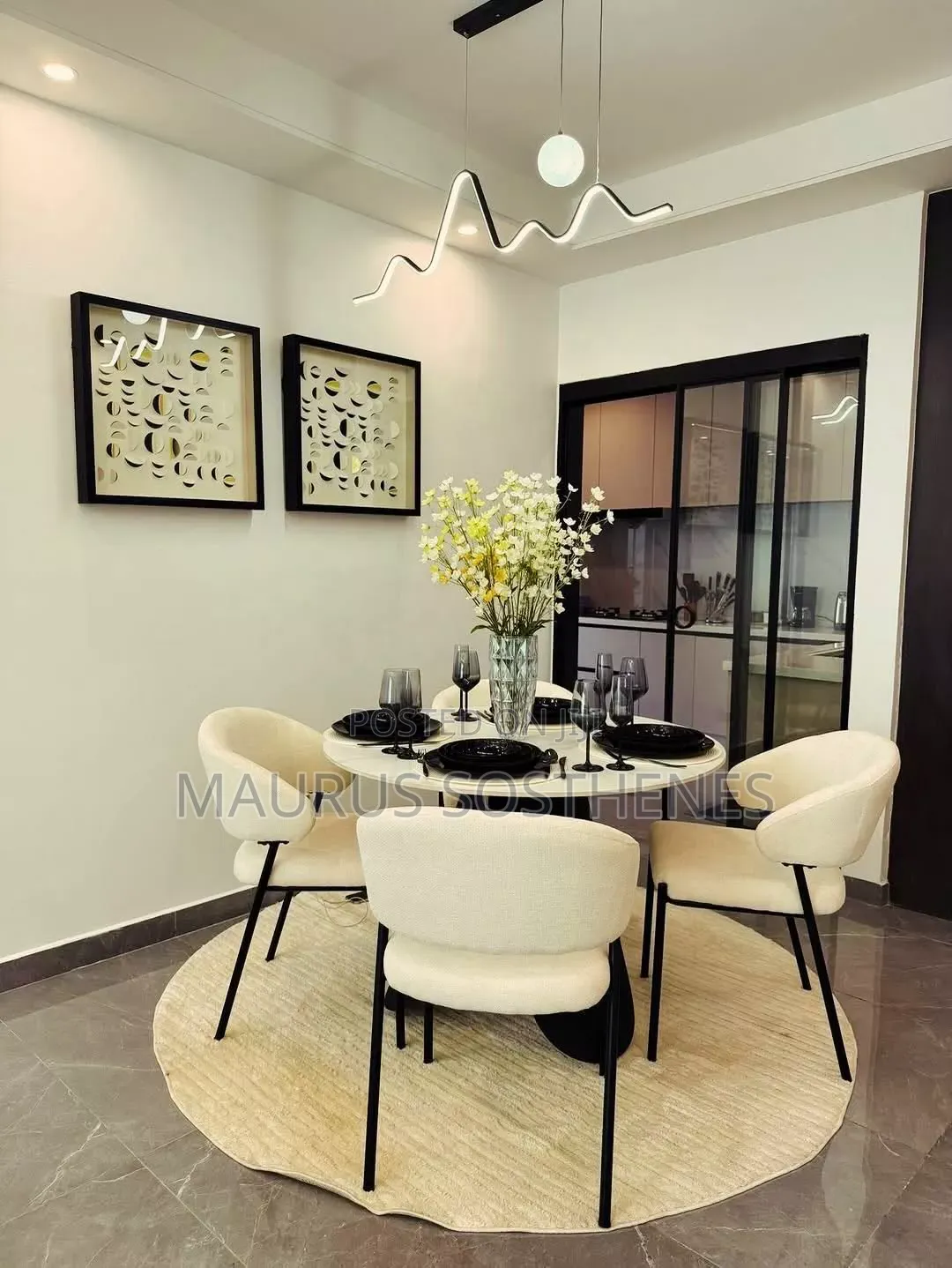Furnished 3bdrm Apartment in Masaki for rent