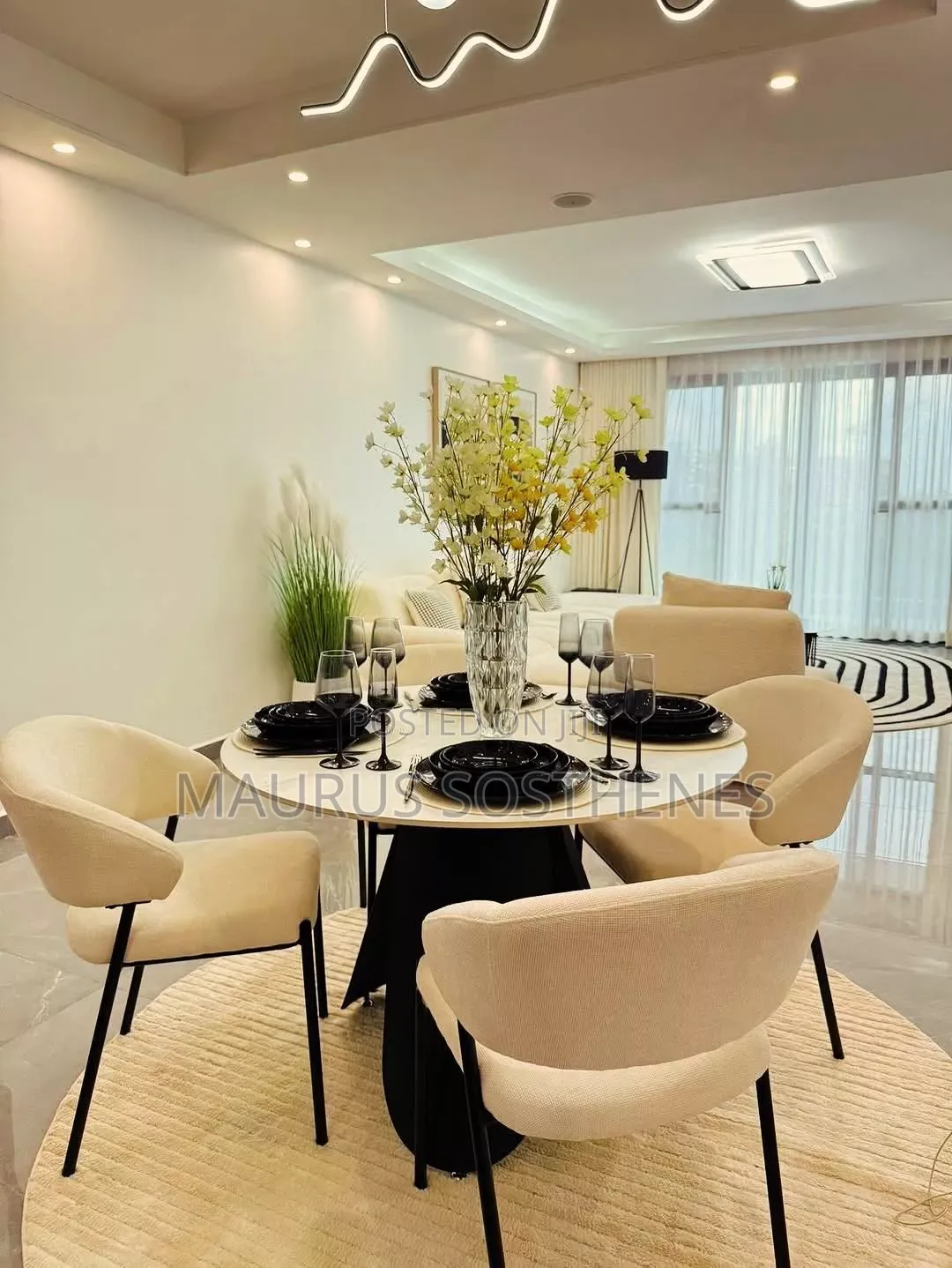 Furnished 3bdrm Apartment in Masaki for rent