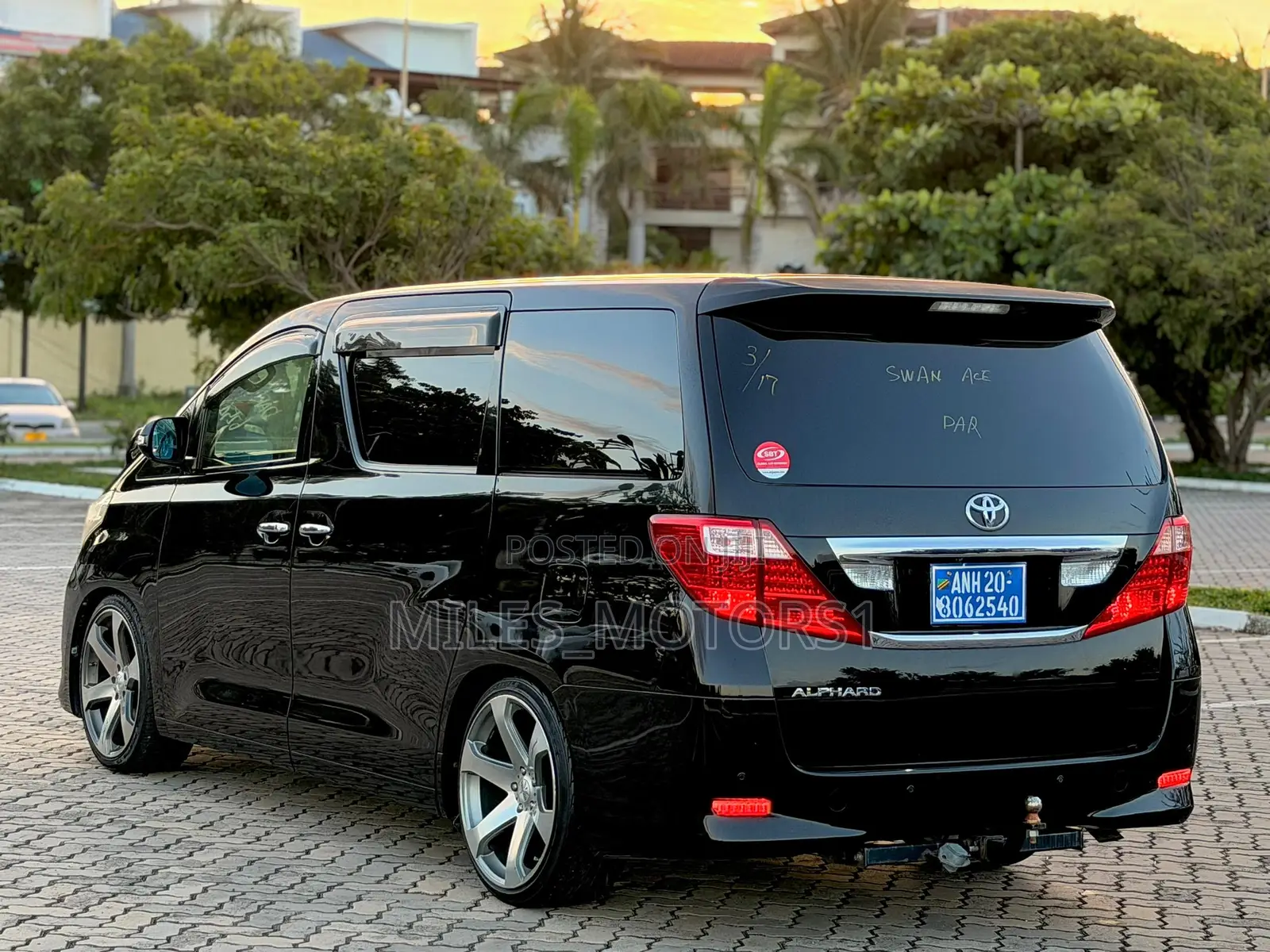 Toyota Alphard 2009 Black