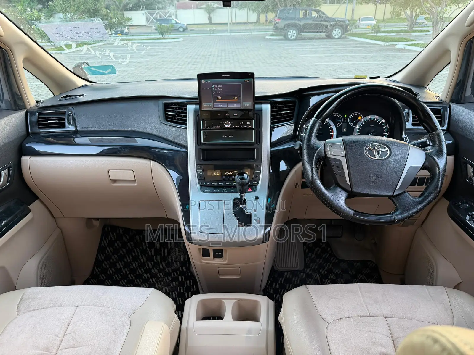 Toyota Alphard 2009 Black