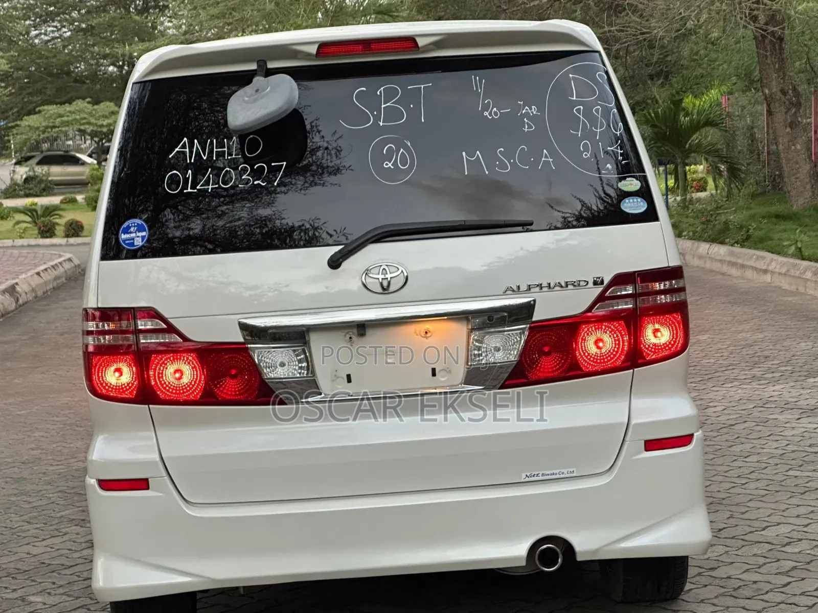 Toyota Alphard 2007 Pearl