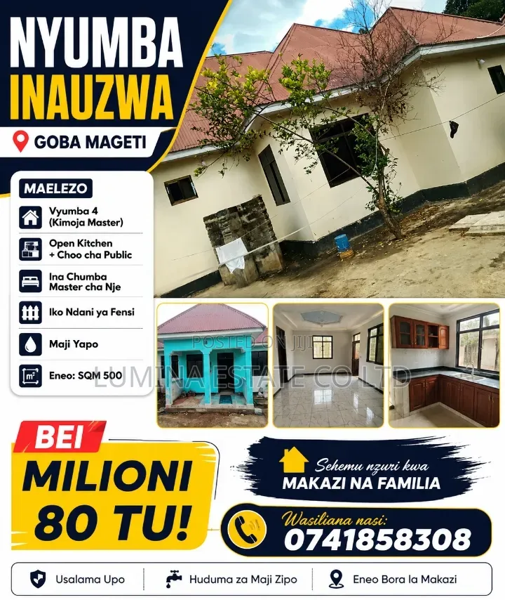 4bdrm Apartment in Lumina, Kinondoni for sale