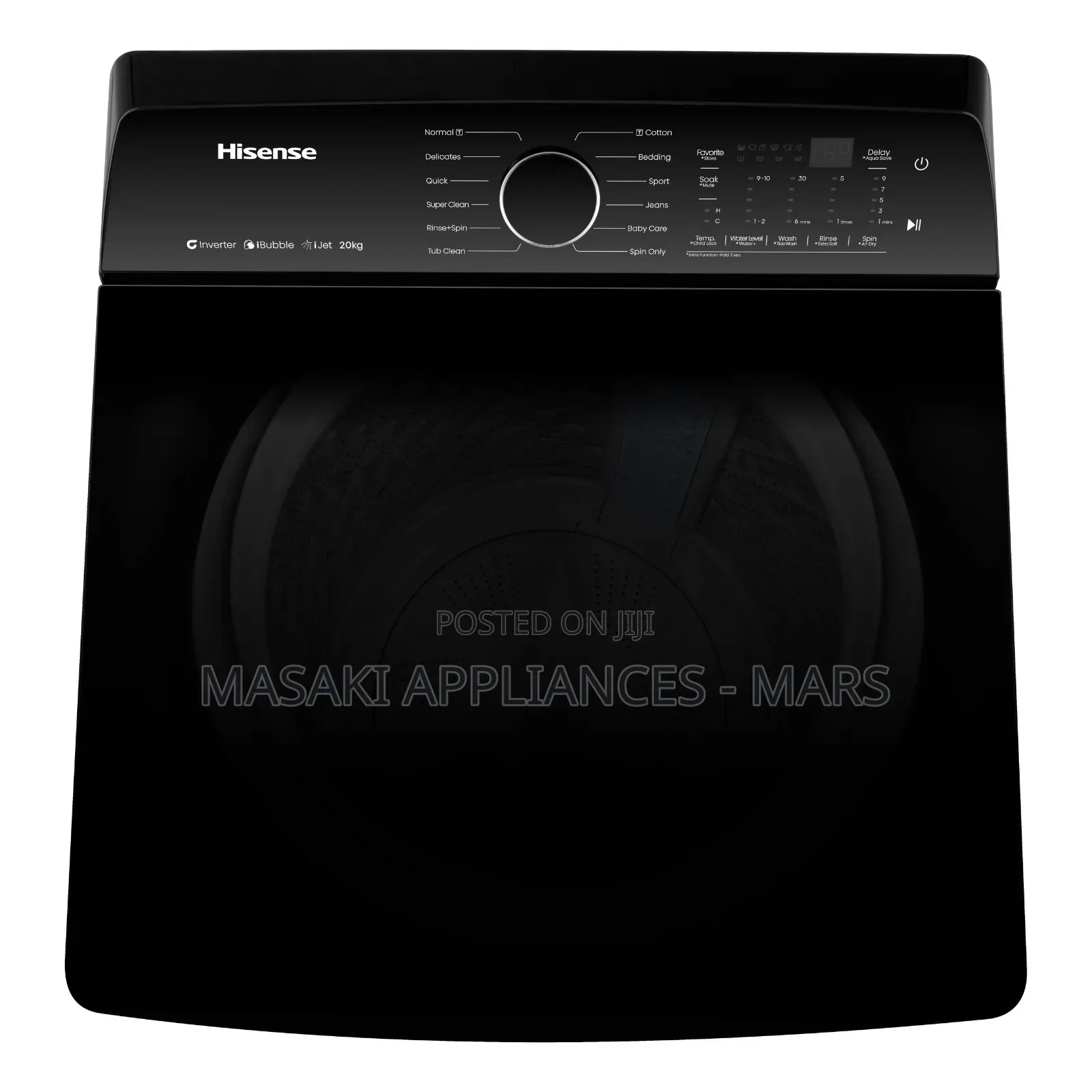New! Hisense Wt5i2023db 22kg Top Load Washing Machine