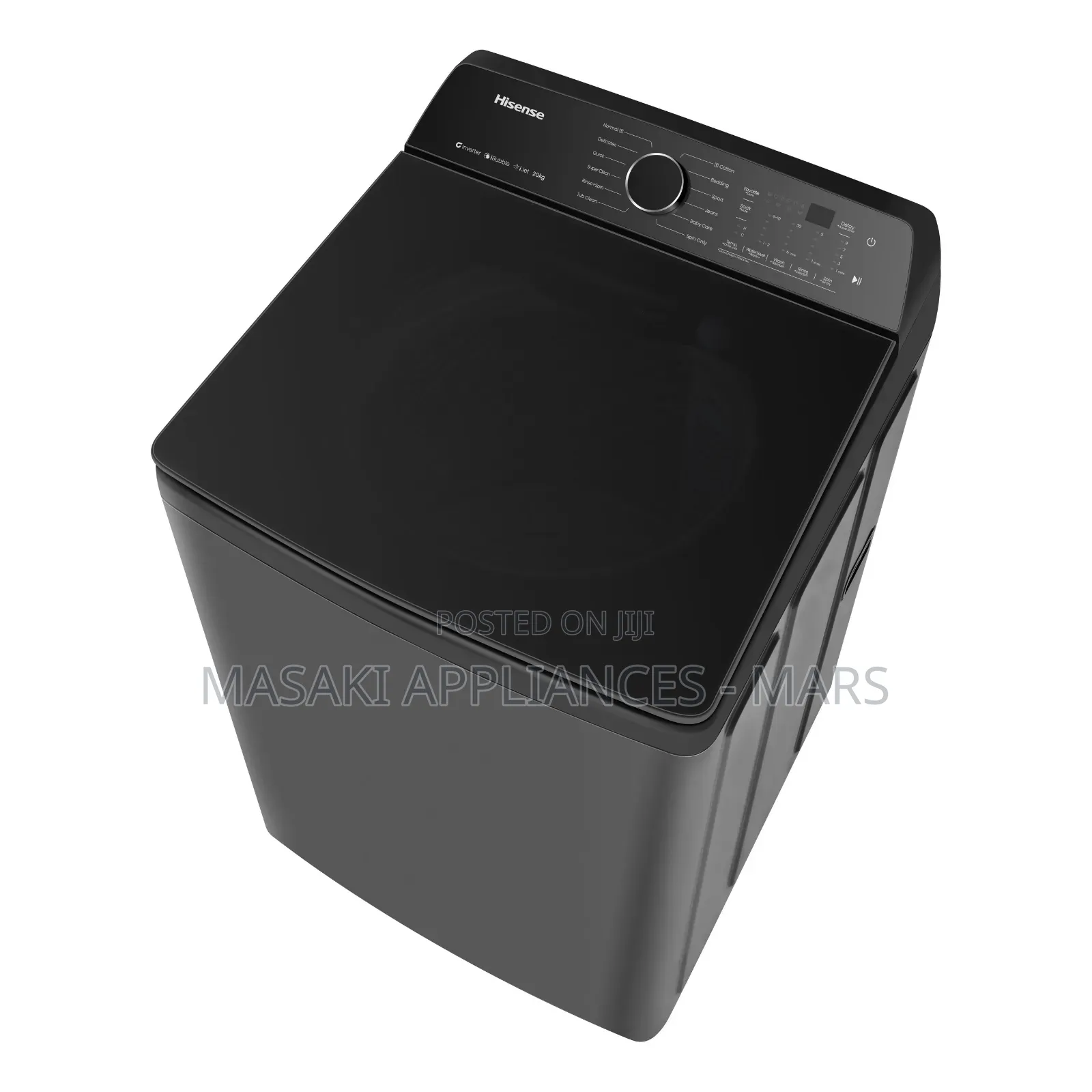 New! Hisense Wt5i2023db 22kg Top Load Washing Machine