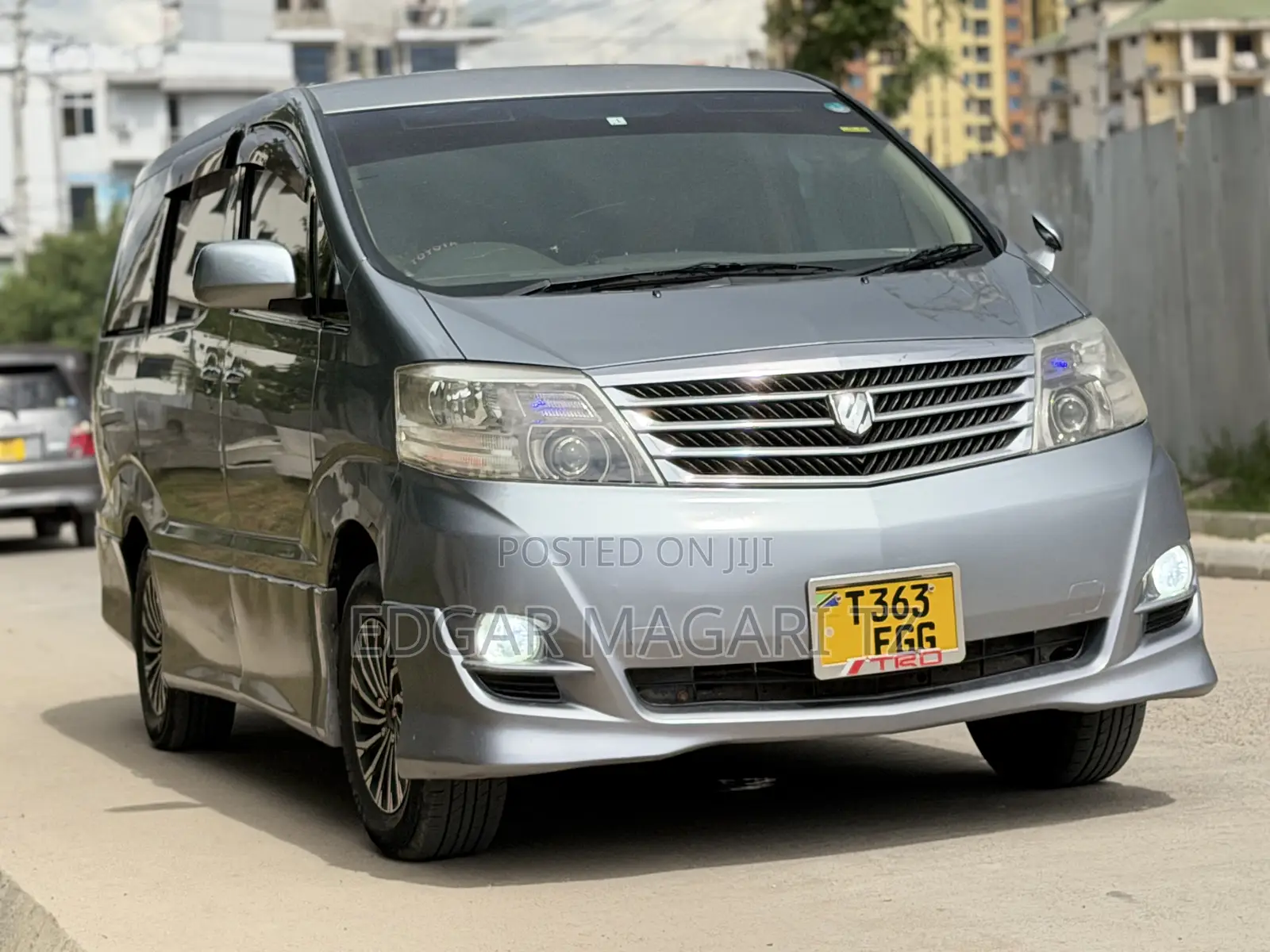 Toyota Alphard 2007 Gray