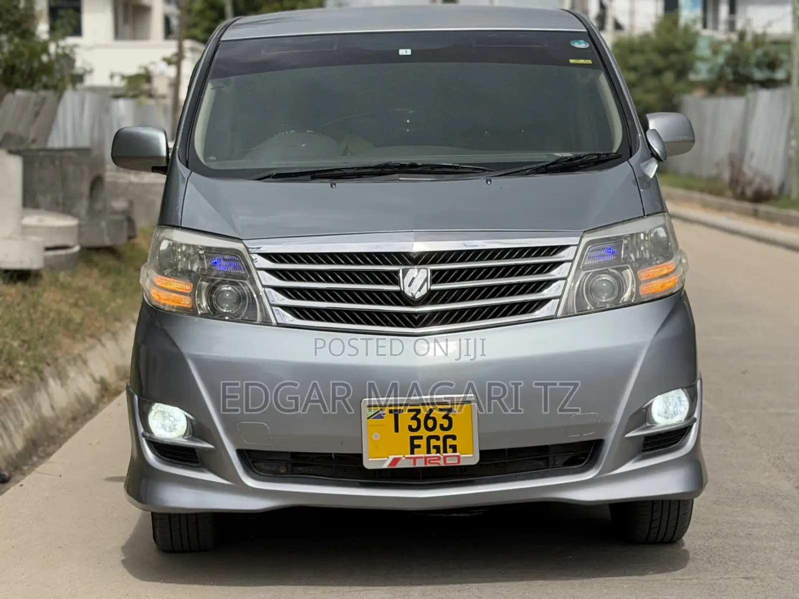 Toyota Alphard 2007 Gray