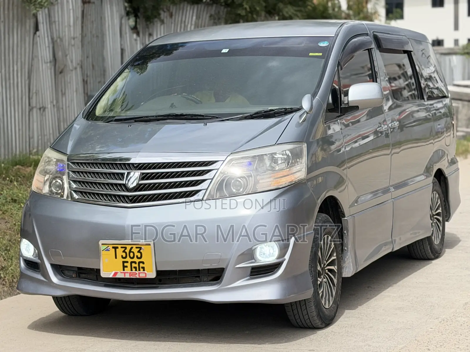 Toyota Alphard 2007 Gray
