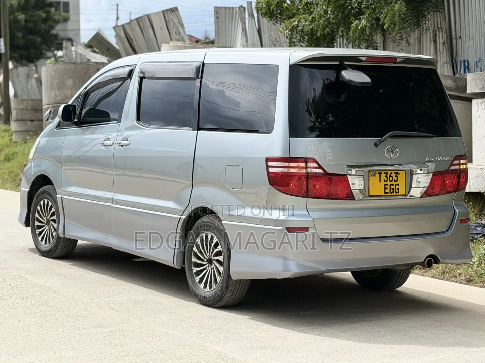 Toyota Alphard 2007 Gray