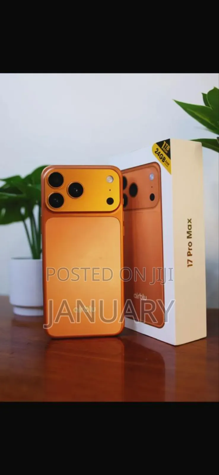 New Apple iPhone 17 Pro Max 256 GB Orange