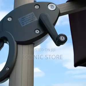 Solar Led Cantilever Patio Umbrella