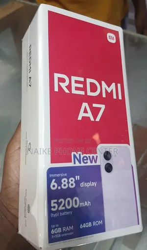 New Xiaomi Redmi 7 64 GB Black