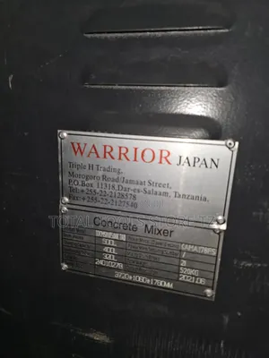 Warrior Japan Concrete Mixer 500l