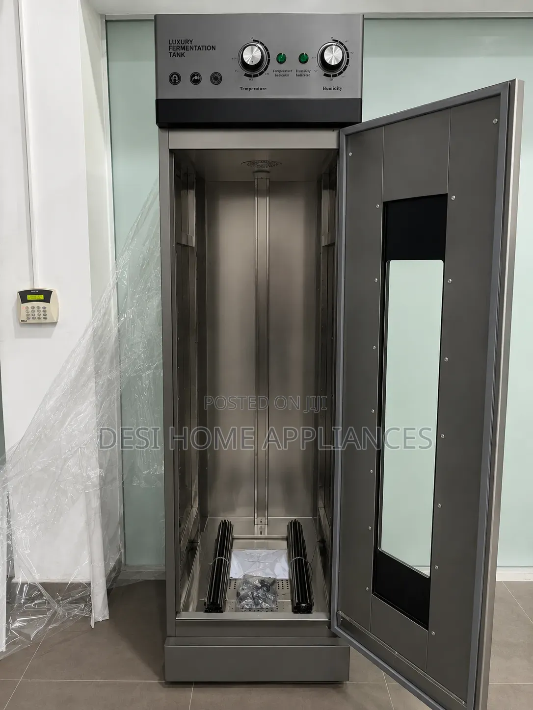 Proofer – Single Door 16 Trays(Kwajili Ya Kumulia Ngano)