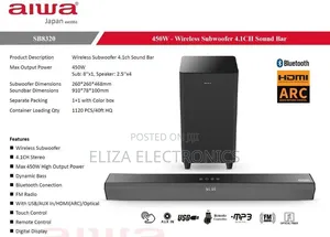 Sound Bar Brand Aiwa Wireless