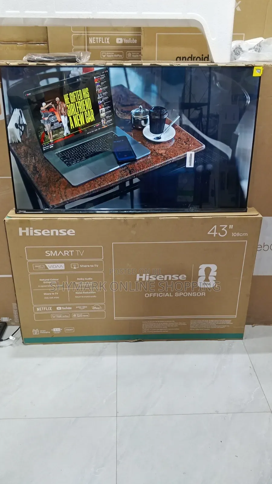 Hisense 43 Inch A4 Series Smart Tv