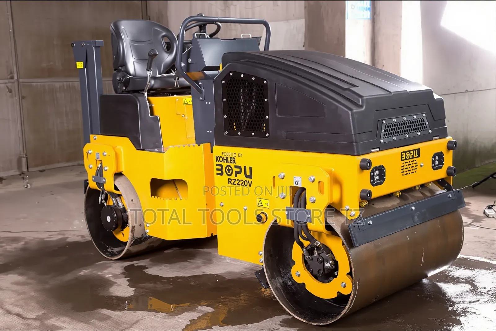 Warrior Roller 8/ Double Drum 2 Ton 110l Drum