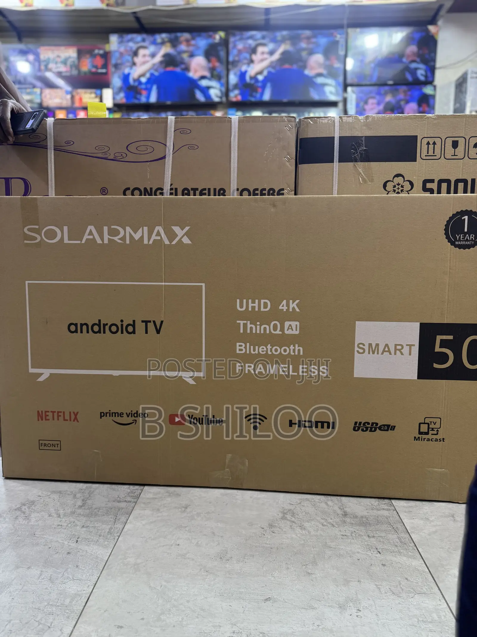 Solarmax 50” Smart Tv