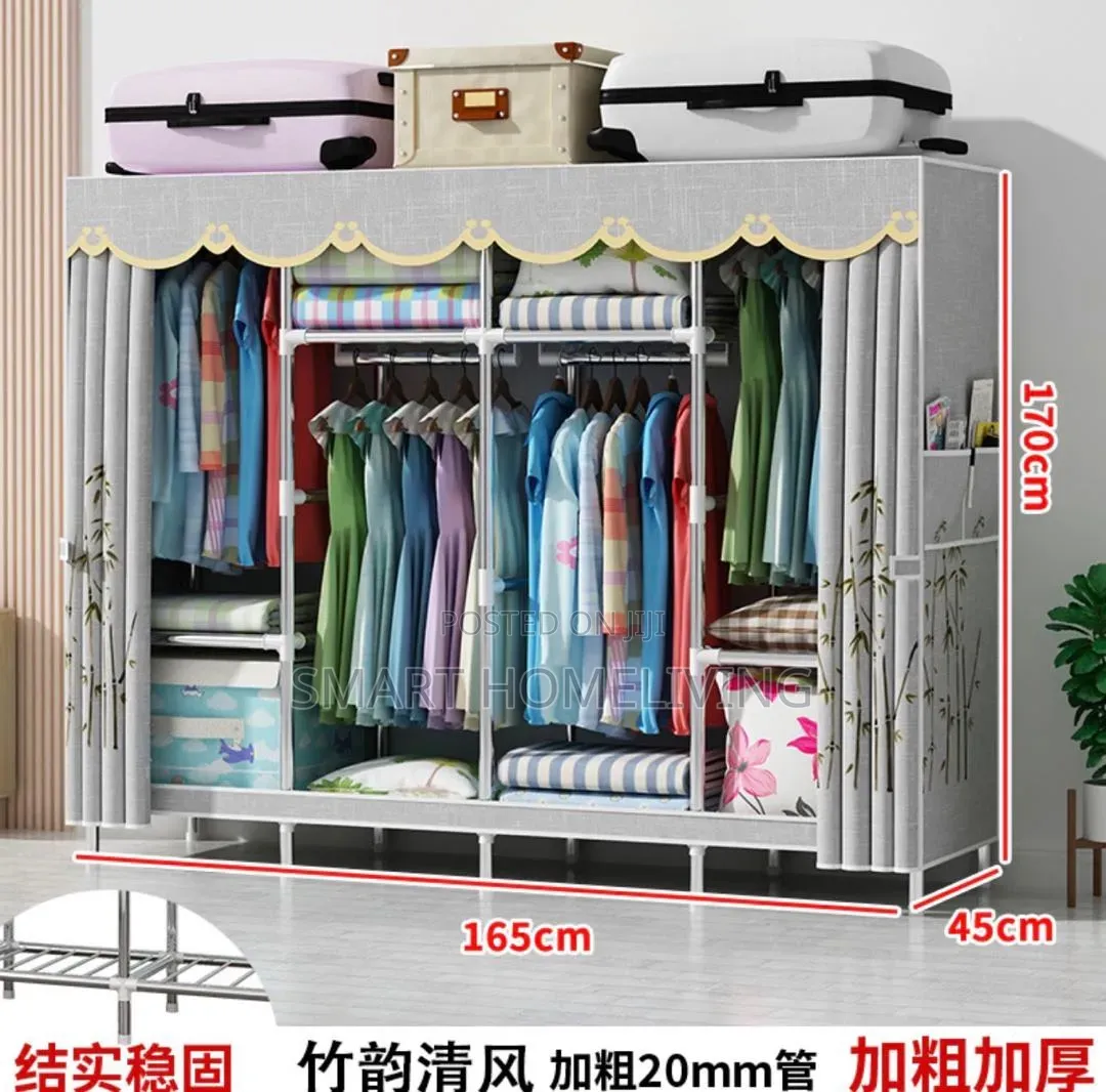 4 Doors Steel Wadrobe (Kabati)