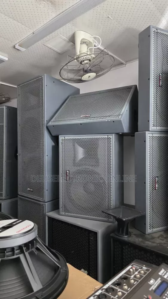 Feztech Professional Music Speakers, Full Set Range, Stage Monitor Nk.