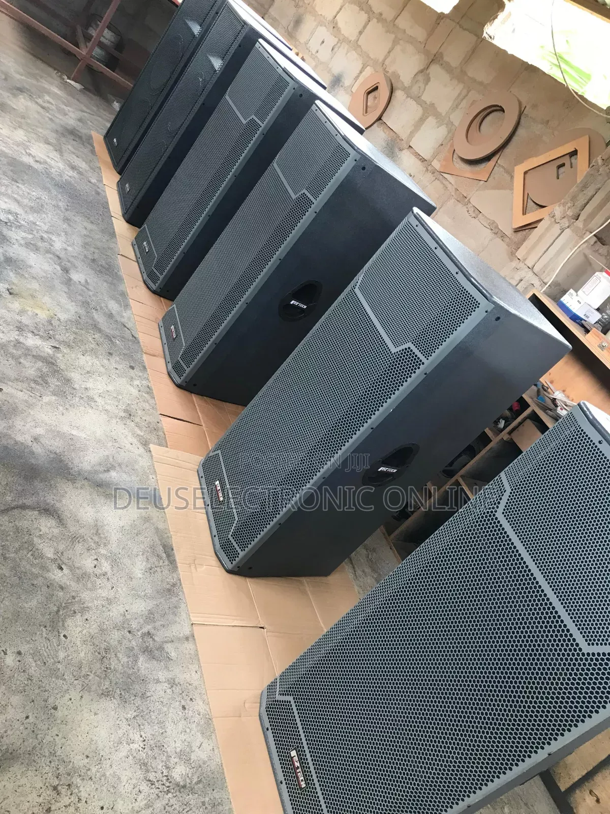 Feztech Professional Music Speakers, Full Set Range, Stage Monitor Nk.