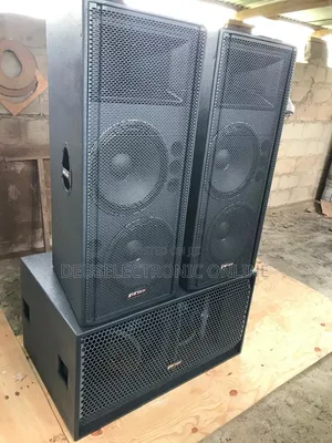 Feztech Professional Music Speakers, Full Set Range, Stage Monitor Nk.