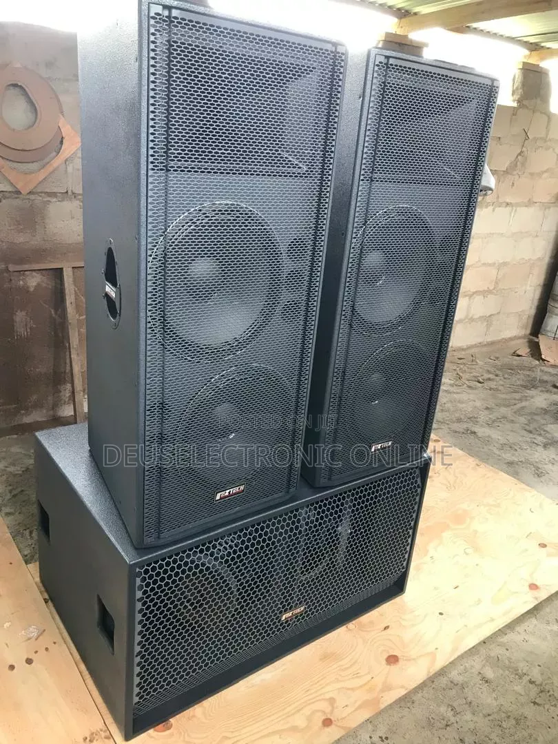 Feztech Professional Music Speakers, Full Set Range, Stage Monitor Nk.