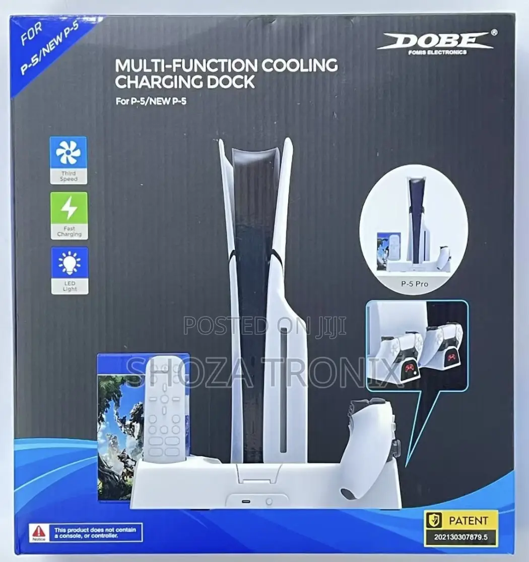 Multifunctional Cooling Charg Dock Ps 5